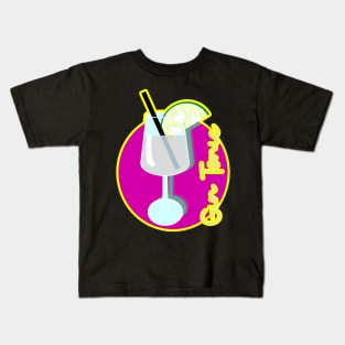 Gin Tonic Cocktail Kids T-Shirt